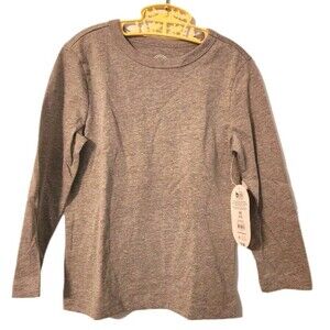 Wonder Nation Gray Long Sleeved T-shirt Xs 4 - 5